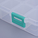 Boîte en plastique de stockage d'organisateur X-CON-X0002-05-2