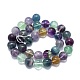 Natural Fluorite Beads Strands G-K245-A10-06-2