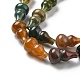 Chapelets de perles en agate indienne naturelle G-C039-A07-4