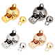PandaHall Elite 4 sets 4 colors Alloy Cord Lock Clasp FIND-PH0009-92-8