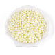 Непрозрачные цвета блестящие стеклянные бусины SEED-N008-02A-02-1