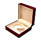 Rectángulo de plástico pulsera / brazalete cajas de joyería OBOX-N010-01-2