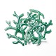 オペークアクリルパーツ  サンゴの枝の形  ミディアムシーグリーン  35~45x16~28x4~5mm  穴：1.5mm SACR-P065-G03-1