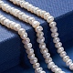 Fili di perle di perle d'acqua dolce coltivate naturali X-PEAR-I004-07B-01A-6