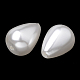 Brins de perles d'imitation en plastique écologique MACR-S286-I-04-1