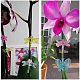 AHANDMAKER Garden Flower Orchid Clips OHAR-GA0001-01-6