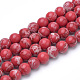 Fili di perle di diaspro imperiale sintetico G-Q462-131C-8mm-1