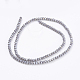 Chapelets de perles en verre électroplaqué X-GLAA-F076-FR02-2