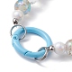 Décorations de pendentifs en perles de résine et d'acrylique KEYC-JKC00513-3