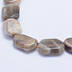 Brins de perles naturelles multi-pierre de lune G-F530-02-3