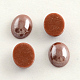 Pearlized Plated Opaque Glass Cabochons X-PORC-S804-10x14-29-1