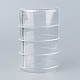 Transparent Plastic Jewelry Storage Box CON-WH0070-83-1