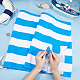 Striped Pattern Canvas Fabric AJEW-WH0314-150-3