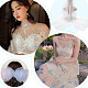 Sequined Tulle Lace Mesh Polyester Fabric DIY-WH0033-83-5