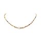 Halsketten aus Glasperlen und Kunstperlen aus Kunststoff für Damen NJEW-JN04211-4
