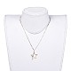 Collar colgante y conjuntos de joyas de aretes colgantes SJEW-JS01084-02-6