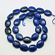 Dyed Natural Lapis Lazuli Beads Strands G-OV12X16-123-2