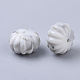 Acrylic Corrugated Beads OACR-S029-082A-2