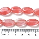 Perle di vetro di quarzo ciliegio fili G-L164-A-35-5
