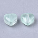 Transparent Spray Painted Glass Beads X-GLAA-N035-02-A05-2