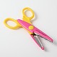Small Iron Craft Lace Scissors AJEW-M010-01-2