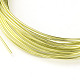 アルミ製ワイヤー  黄緑  1.5mm  6 m /ロール AW6x1.5mm-07-2