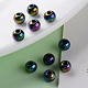 Perles acryliques opaques MACR-S370-D6mm-S002-6