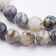 Blanc naturel opale africain perles brins G-F563-03-10mm-3