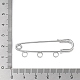 Iron Brooch Findings FIND-D036-03P-3