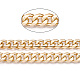 Aluminum Faceted Curb Chains CHA-N003-40KCG-2