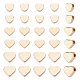 arricraft 60 Pcs Heart Beads KK-AR0003-31-1