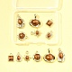 12 шт. 6 подвески из сплава смолы FIND-FS0004-05-6