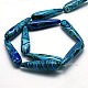 Chapelets de perles en turquoise synthétique TURQ-I003-04A-2