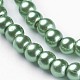 Chapelets de perles en verre nacré X-HY-4D-B64-2