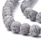 Natural Map Stone/Picasso Stone/Picasso Jasper Beads Strands G-T106-221-2