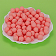 Round Silicone Focal Beads SI-JX0046A-108-3