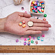 Fashewelry 330pcs 11 perles d'argile polymère faites à la main CLAY-FW0001-01-5
