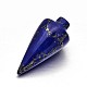 Pendulum Synthetical Lapis Lazuli Pendant G-P112-01-2