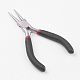 45 # conjuntos de herramientas de joyería de diy de acero al carbono: alicates de punta redonda PT-R007-07-7