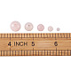Natürlichen Rosenquarz Perlen G-TA0001-15-10