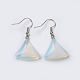 Natural & Synthetic Gemstone Dangle Earrings EJEW-F162-G-3