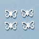 201 Stainless Steel Filigree Joiners Links STAS-I123-02S-1