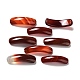 Natural Red Agate Connector Charms G-F757-B01-2
