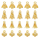 Hobbiesay 40 pièces 4 pendentifs en alliage de style FIND-HY0002-01-1