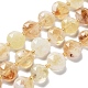 Natural Citrine Beads Strands G-NH0004-028-1
