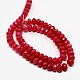 Dyed Natural White Jade Bead Strands G-N0030-8x5mm-03-2