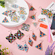 Pandahall DIY Diamond Painting Rhombus & Triangle Dangle Earring Kits DIY-TA0004-97-6