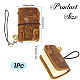 Mini carnet en peau de vache&nbsp;AJEW-CL0005-43A-2