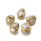 Perle di perle d'acqua dolce coltivate di perle barocche naturali PEAR-F011-05G-1
