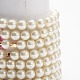 7 Uds 7 pulseras elásticas de arcilla polimérica con estrella y cara sonriente y flor con cuentas de perlas de vidrio BJEW-JB08786-6